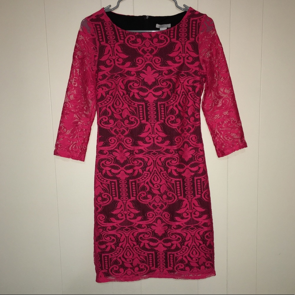 Red Lace Dress